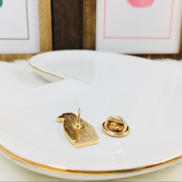 ‼️5 for $25‼️Mini Geometric Penguin Enamel Pin - Picture 3 of 5